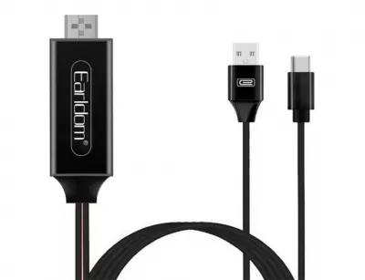 کابل تبدیل ارلدام تایپ‌سی به HDMI مدل ET-W12